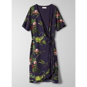 Aritzia Babaton Wallace Wrap Dress